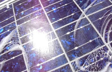 Como limpar painel solar?